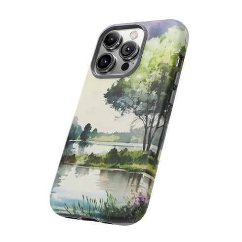 Summer Day by the Lake - Impact Resistant Phone Case